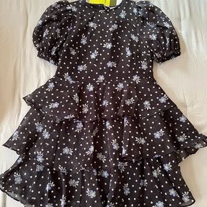 NWT Sandy Liang for Target Puff Sleeve Mini Dress
